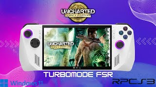 ROG Ally - Uncharted: Drakes Fortune RPCS3 - TURBOMODE