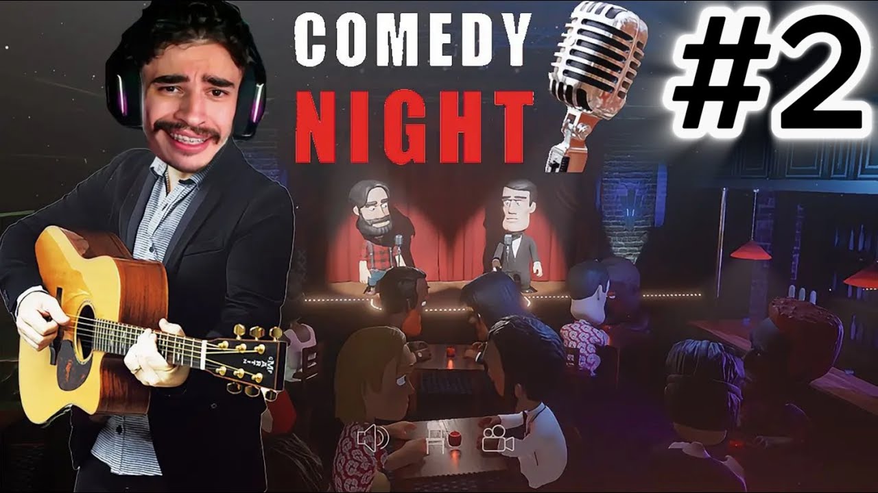 BISTECONE JOGANDO COMEDY NIGHT KKKKKKK (PARTE 2) 😂🎤