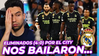 EL MADRID CAE ELIMINADO (4-0) EN UN BAILE DEL MANCHESTER CITY *ERA INEVITABLE*