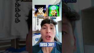 La Mejor SUERTE de la Historia- 5VS5 Filtro duo DBZ día 30 #dragonball #dragonballz