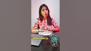 Error widget in Flutter 💙 #youtubeshorts #shorts