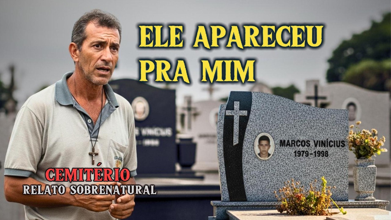 MARCOS VINÍCIUS ENTERRADO EM 1998… 8 ANOS DEPOIS ELE ESTAVA LÁ