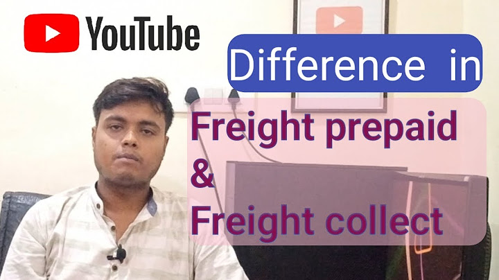 Freight in and freight out difference