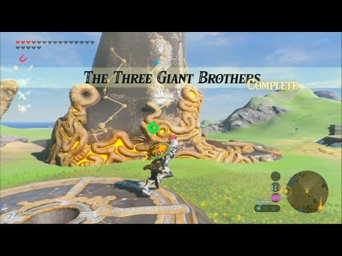 Vidéo: Zelda - Solution De Quête Tawa Jinn Et Three Giant Brothers Dans Breath Of The Wild