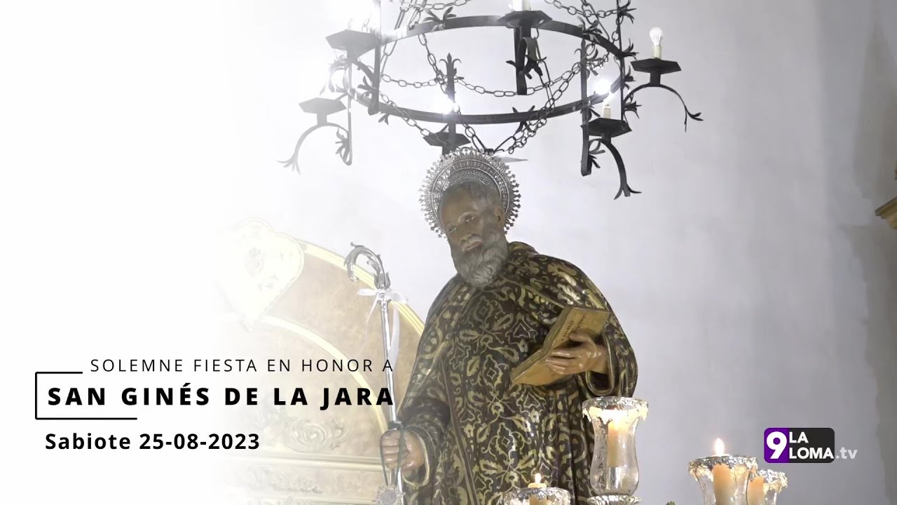 Feria de Sabiote 2023 · Santa Misa: Fiesta Principal en Honor a San Ginés de la Jara 1 Feria de Sabiote 2023 · Santa Misa: Fiesta Principal en Honor a San Ginés de la Jara