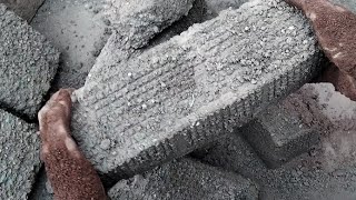 New most satisfying sand cement dry floor crumbling satisfying ASMR 