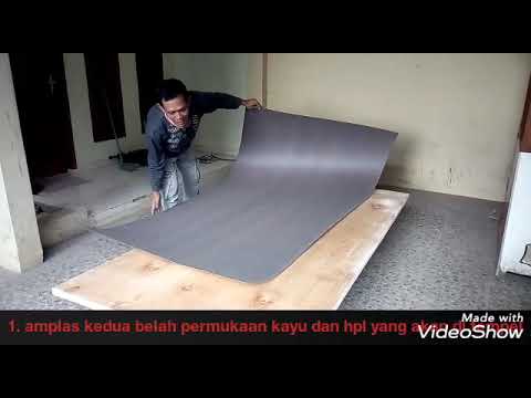 wallpaperstiker #HPL Tip memasang wallpaper stiker kayu pada multiplek untuk furniture http://bit.ly. 