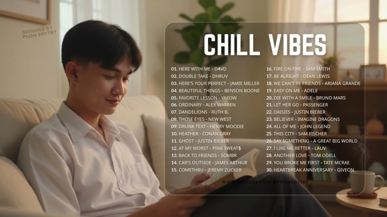 Chill Vibes 🍃 English Songs to Chill / Relax / Study 📖 Best Acoustic & Pop Hits 2026