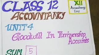 Class 12 Tamil Nadu State Board Accountancy Chapter 4 - Introduction (Sum No. 5)