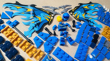 LEGO Jay’s Cyber Dragon (Rồng Của Ninja Jay) | Ninjago | Minifigures Lego Unofficial #lego #ninjago