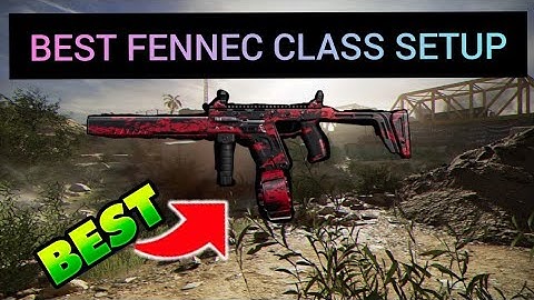 THE BEST FENNEC CLASS SETUP WZ/MP (Modern warfare)