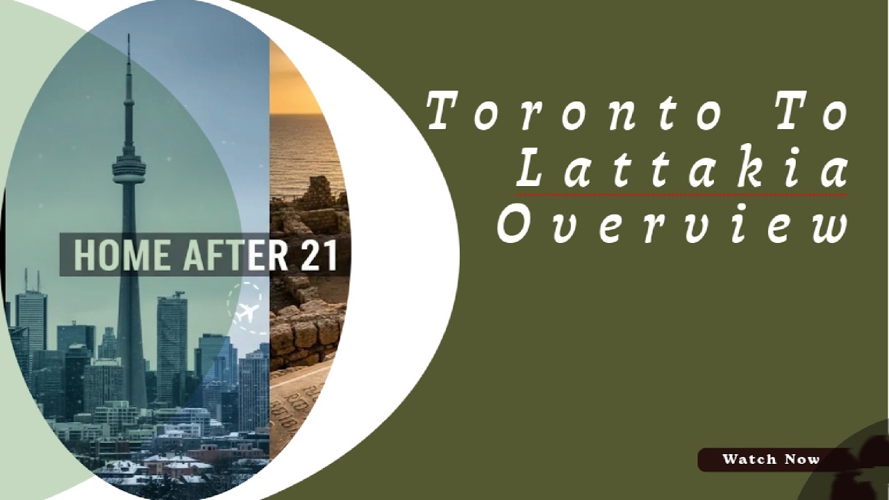 Toronto to Latakia  A 2024 Journey via Cairo  Beirut