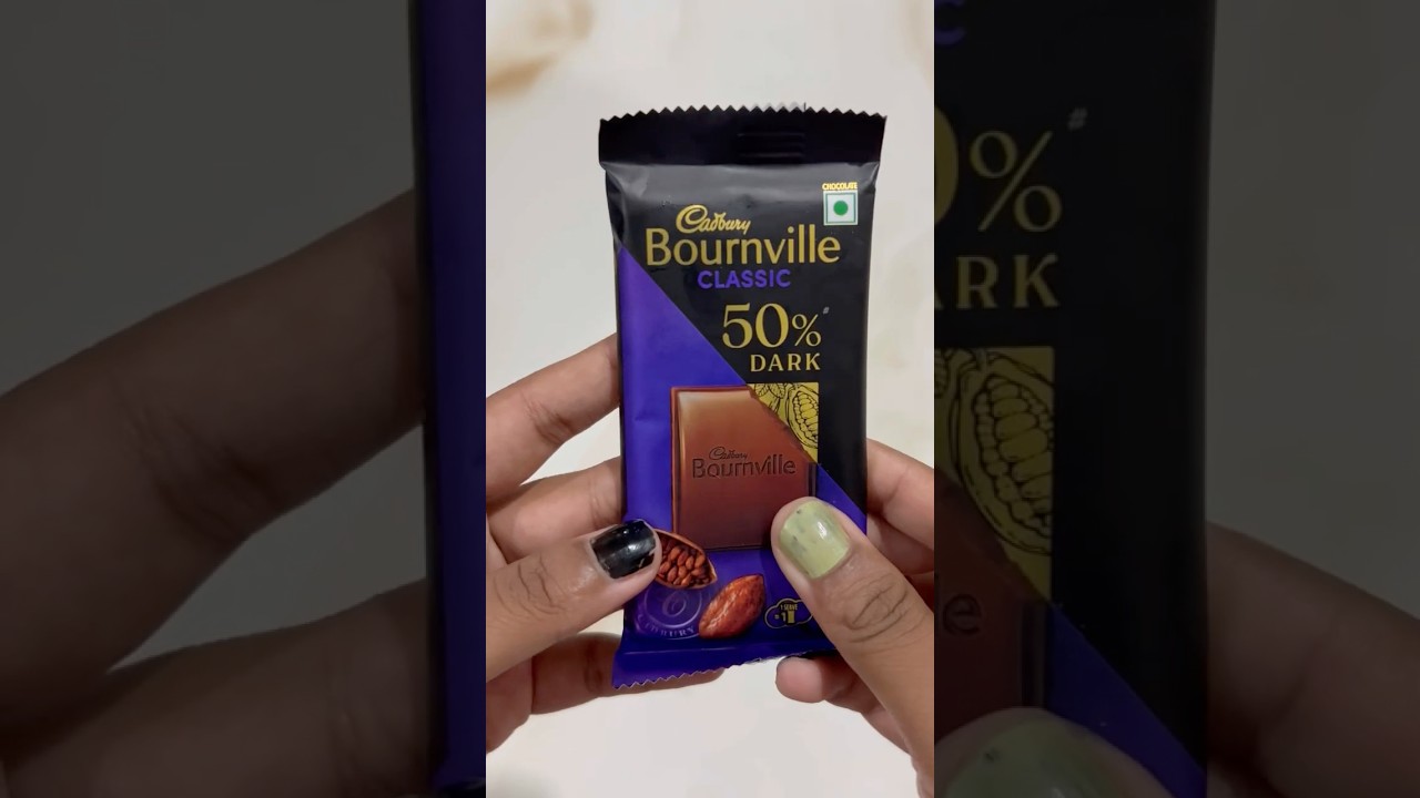 Cadbury bournville classic 50 dark chocolate | unboxing | trying | asmr | asmr unbox | chocolate 🍫
