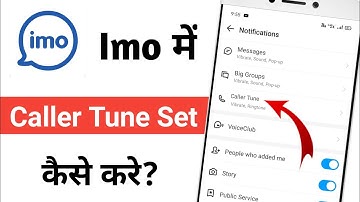 Imo me caller tune kaise set kare | How to set caller tune in imo | Imo caller tune set