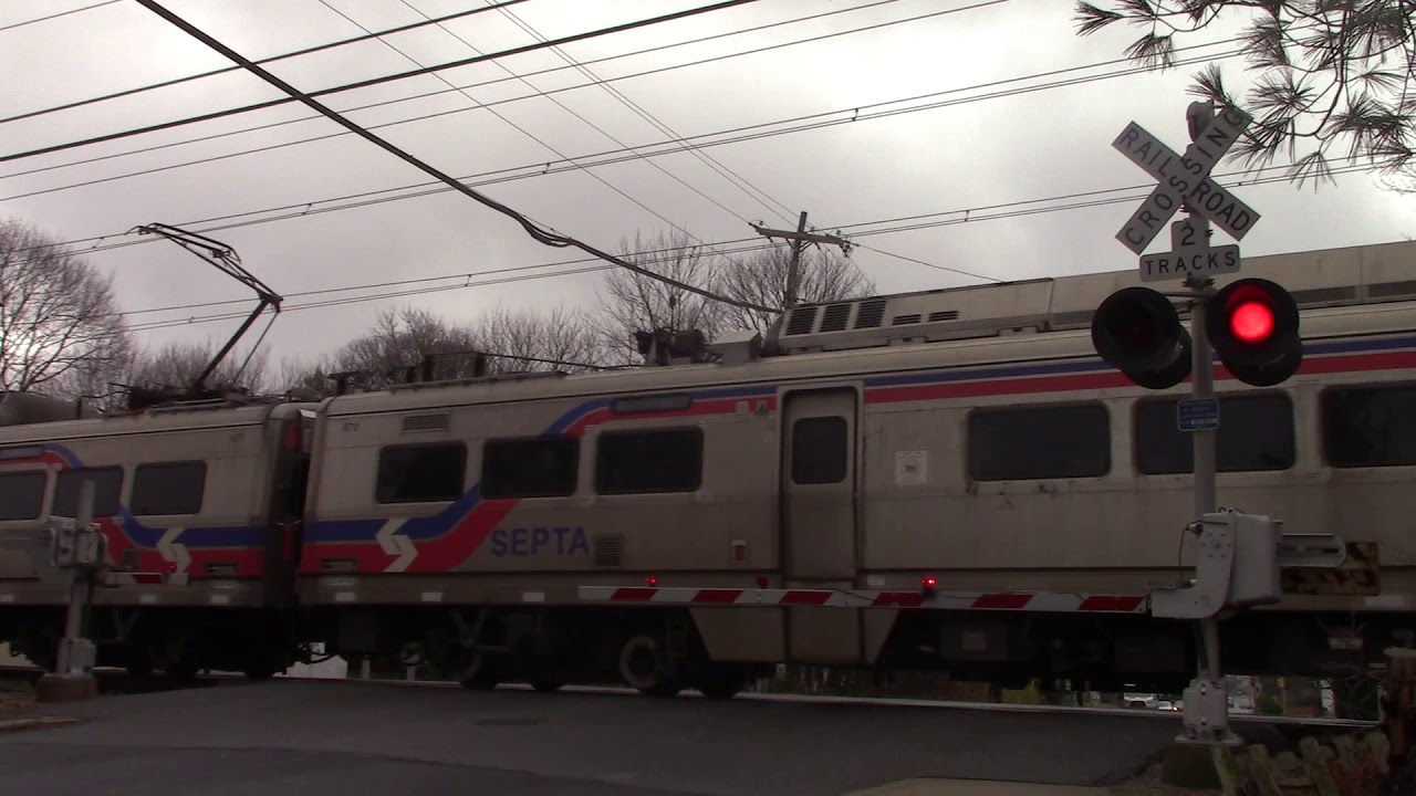 Amosland Road, Railroad Crossing, Morton PA 2 YouTube