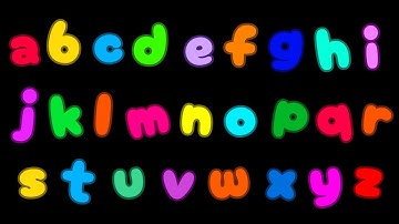 ABC Song | Learn Uppercase & Lowercase Letters | Colorful Alphabet Song for Kids