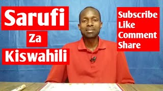 Sarufi katika lugha ya kiswahili Sarufi katika lugha ya kiswahili