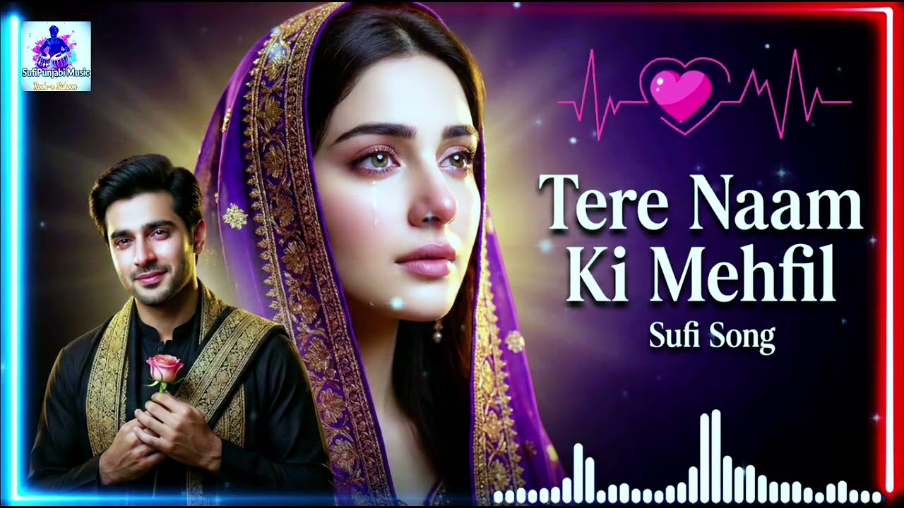 Tere Naam Ki Mehfil ❤️ || A Sufi Melody That Will Touch Your Heart | New Sufi Love Sad Song |