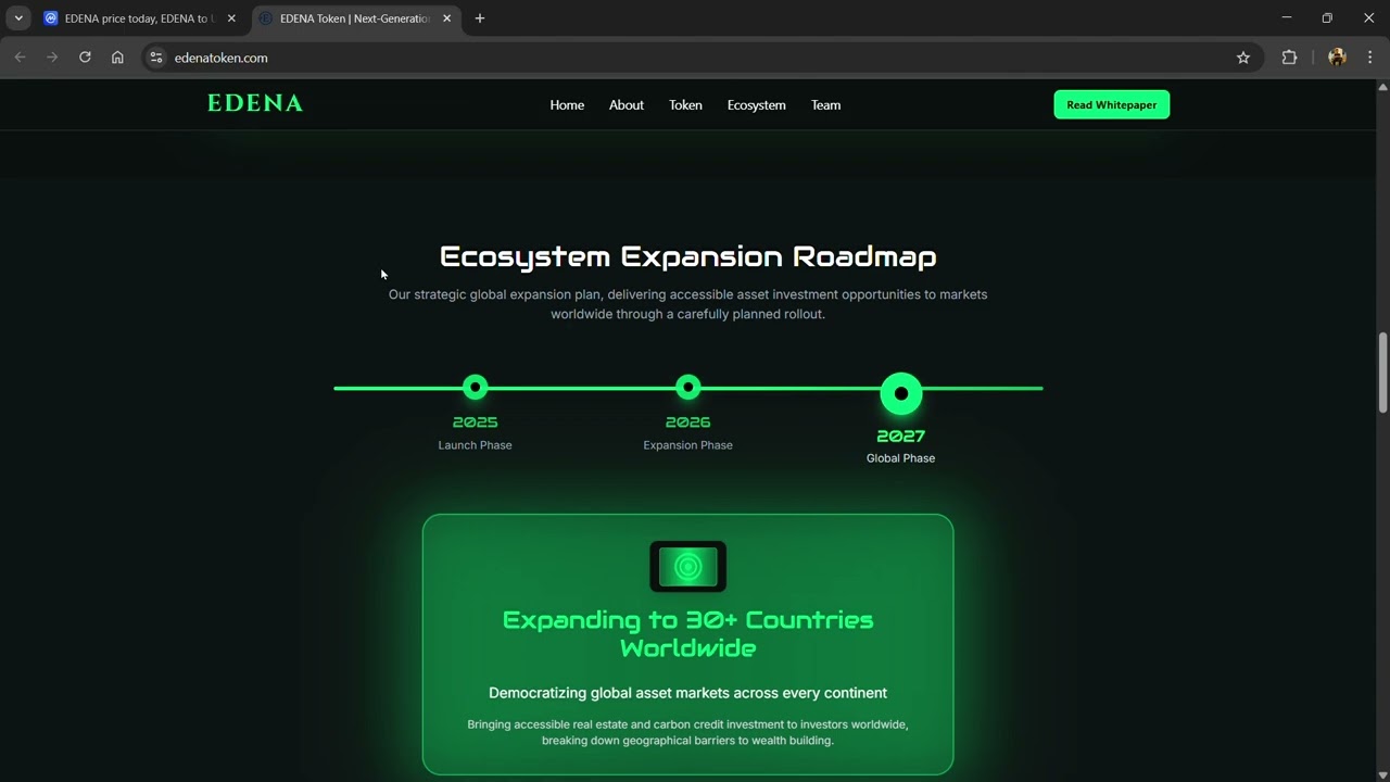 Что такое токен EDENA ($EDENA) | Обзор токена $EDENA