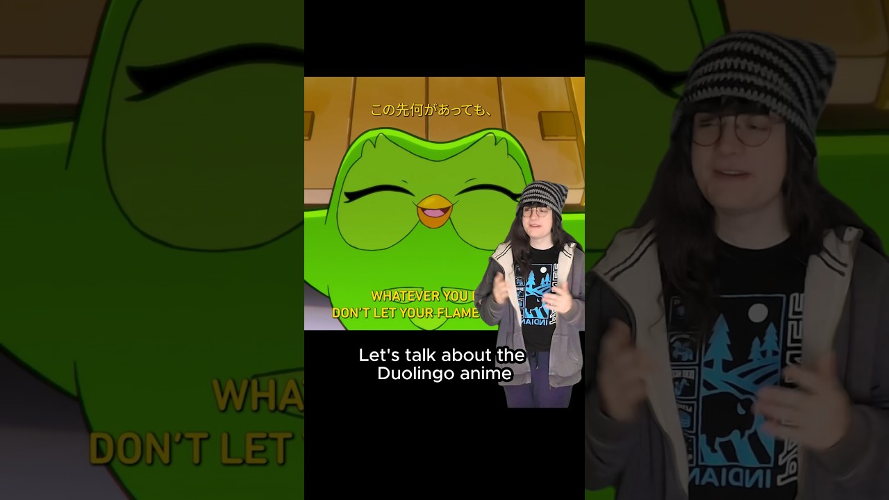 Аниме Duolingo — это нечто дикое… 