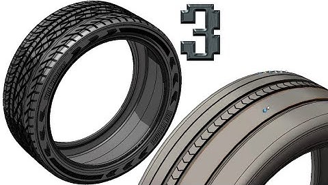3-Project 36| Re-Scale Tire |SolidWorksTutorial : sand pattern - pattern2