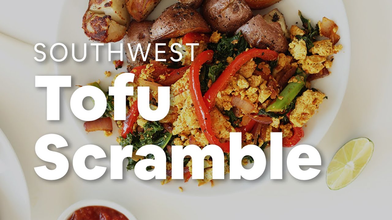 Southwest Tofu Scramble | Minimalist Baker Recipes - YouTube
