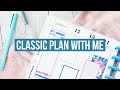 Plan With Me // Classic Happy Planner // First Time Using a Kit // Planner Kate - Flowers