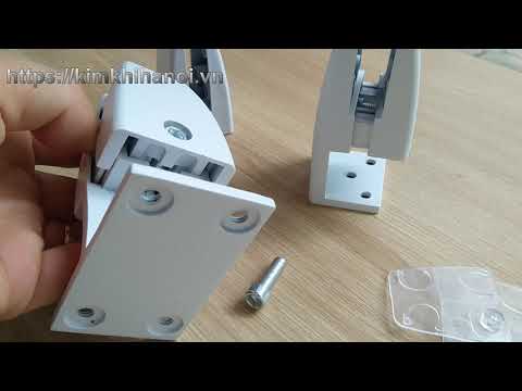 Video Kẹp vách ngăn trên mặt bàn bằng Nhôm hợp kim: Kẹp... - youtube