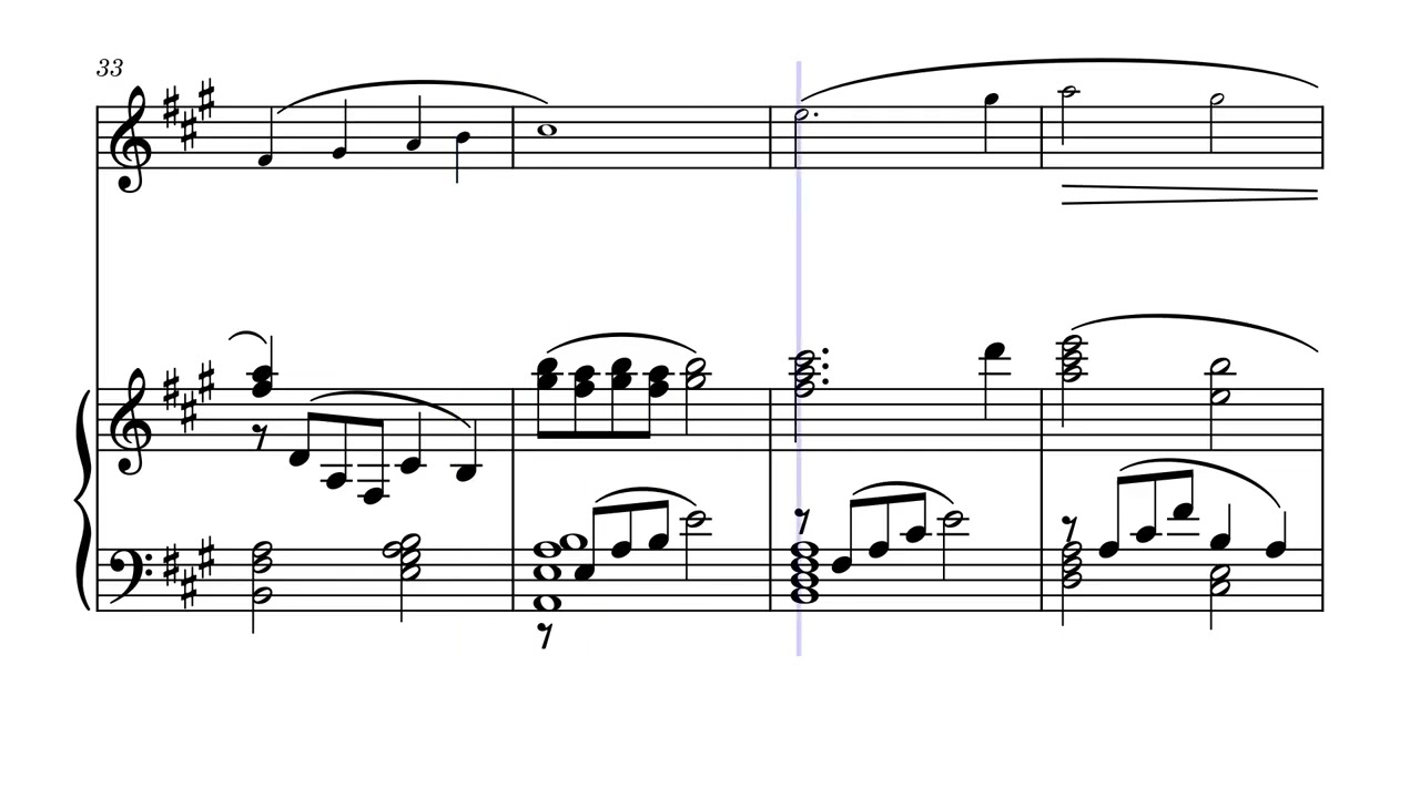 世界のつづき (The World's Continuation) - Ado (Shortened for Violin and Piano)