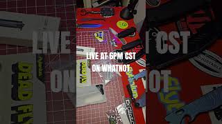 RARE knife collection drops tonight at 6 CST #auction #whatnot #knives #edc #tacticaledc #blade
