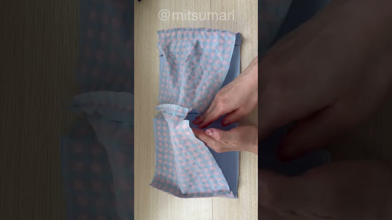 めちゃくちゃかわいいバッグが出来るまで🎀#ハンドメイド #sewing #sewingtutorial #diy #handmade #bag#short #shorts