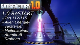 🔴 SATISFACTORY 1.0 | ALIEN ENERGIE | Atomkraft &amp; Drohnen | #Satisfactory #Livestream #SpaceLove
