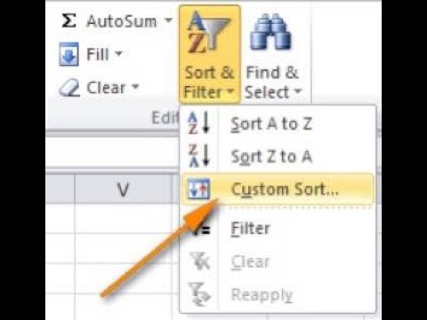 How to use Sort & Filter Functions in Excel/ Excel Tips/ វិធីប្រើប្រាស់ Sort & Filter in Excel