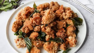 Extra Crispy Taiwanese Popcorn Chicken