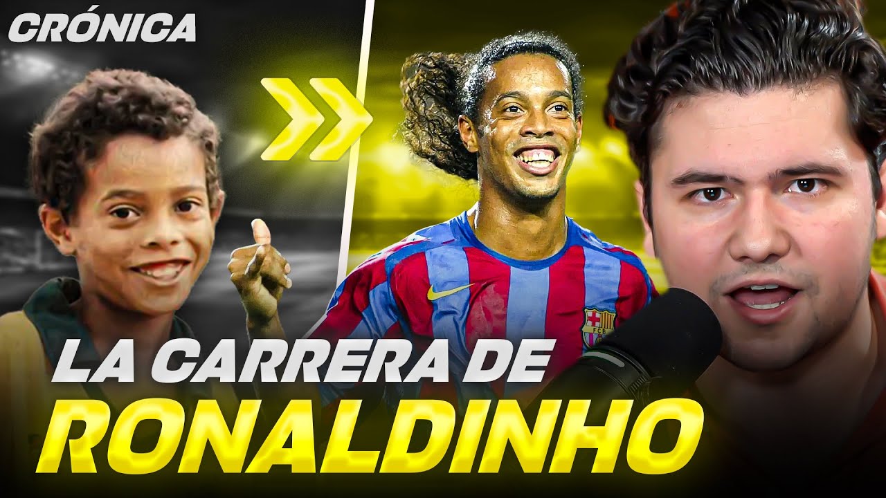 LA CARRERA COMPLETA DE RONALDINHO // SU PRIME, EL BALÓN DE ORO, BARCELONA, FIESTAS Y RETIRO