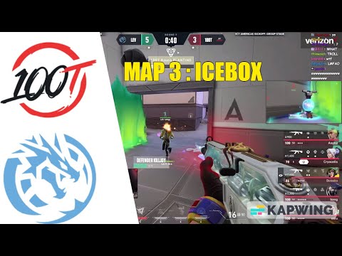 100 Thieves vs Leviatan | GAME 1 | VCT 2024 - AMERICAS KICKOFF
