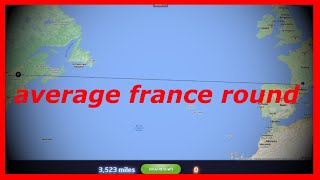 how every france round usually goes on geoguessr