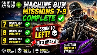  Machine Gun 7-9 Cleared! 🔥 Shotgun Mission 1 Started | Sniper Strike | Subscribe my channel 👀 screenshot 2