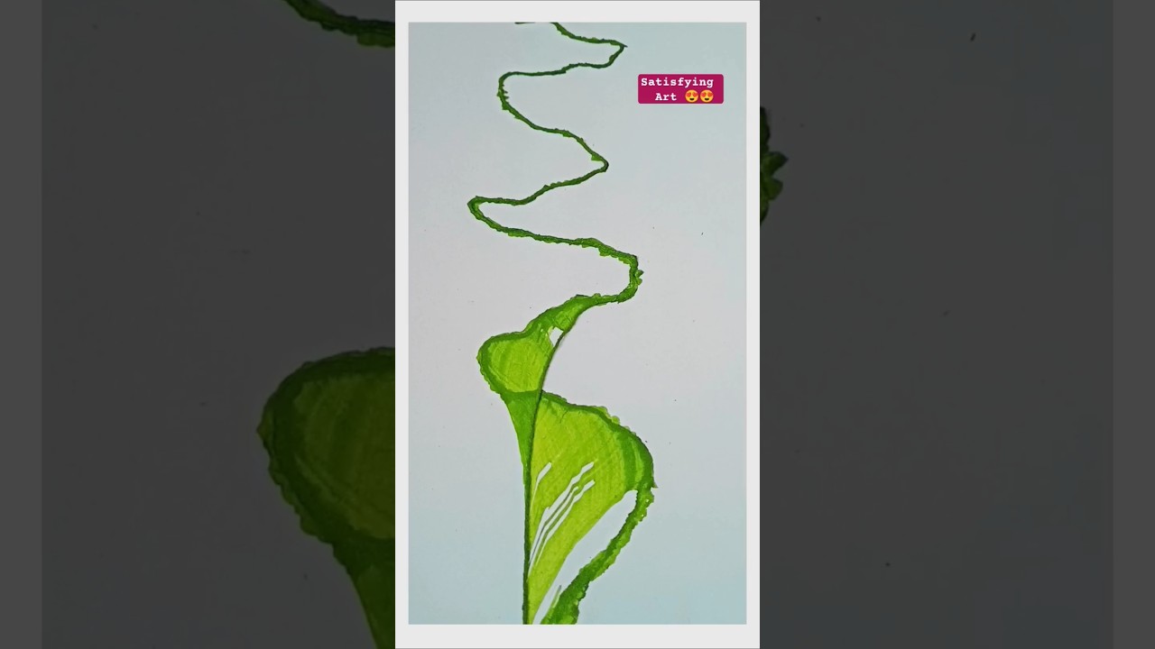 1 like ❤️Beautiful thread painting Satisfying /thread Art 