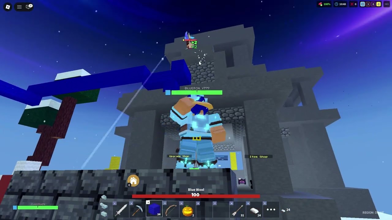 Almost winning Bedwars squad match