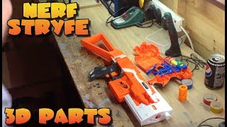Nerf 3D Parts Review For Stryfe