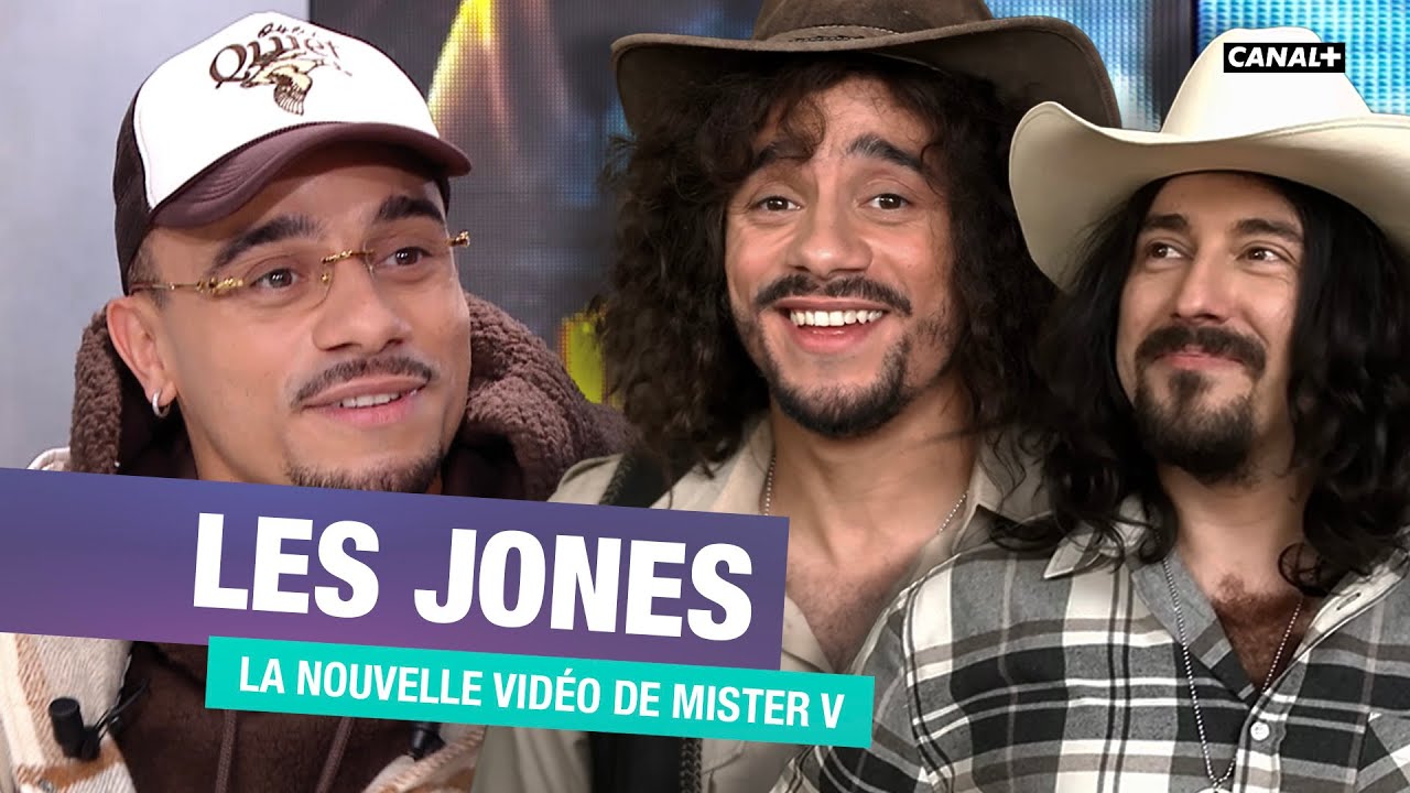 Mister V : Les Jones, son groupe de country avec Freddy Gladieux et Vincent Tirel – CANAL+