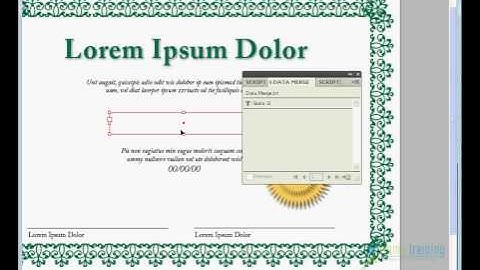Adobe Indesign CS4 (TAMIL) TEXT==Data Merge-029.flv