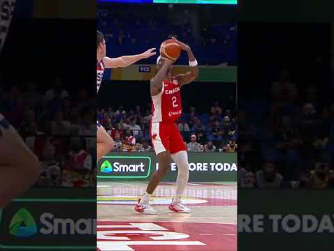 Pure nastiness from Shai 🥶 #FIBAWC