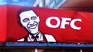 r/AwesomeOffBrands | so you're telling me Obama fried this chicken?