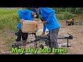 Cận Cảnh Máy Bay 600 Triệu Phun Thuốc Trên Ruộng