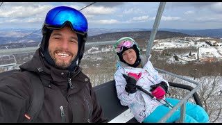 Skiing Beech Mountain, NC