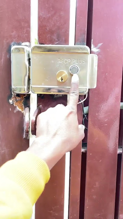 Electronic  door lock |Link Description box,,👇🔥Cp plus#short