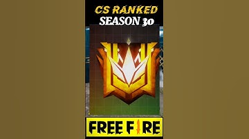 New Cs Rank Season 30😱Best skill Combination For Grandmaster 😍 #shorts