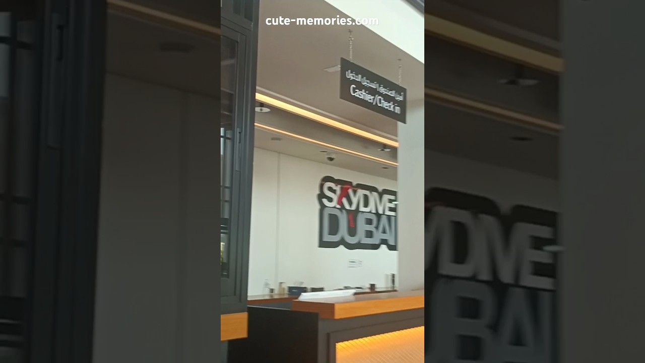 SkyDive 🪂 Dubai Reception Centre 🇦🇪